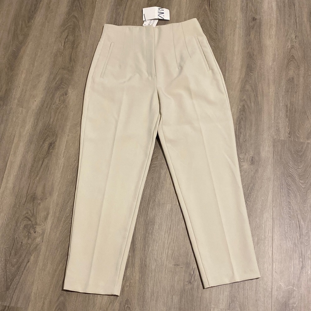 NWT Zara High-Waisted Pants